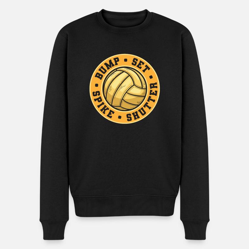 Volley-ball Volley-ball - Pull Premium bio Homme - noir