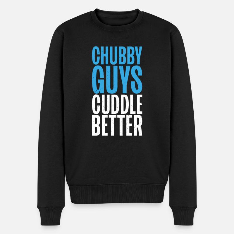 Funny Fat Gifts - Männer Premium Bio Pullover - Schwarz