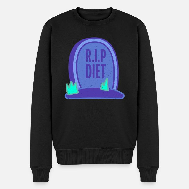 Cadeaux de graisse drôles - Pull Premium bio Homme - noir