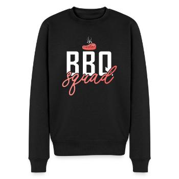 Grill Barbecue Grilling - Männer Premium Bio Pullover - Schwarz - Vorne - Nico (187cm)