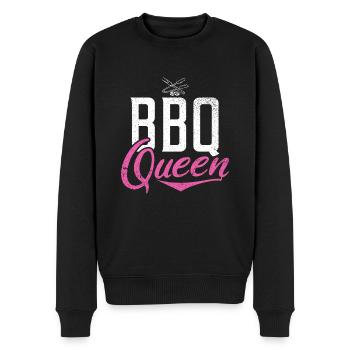 Grill Barbecue Grilling - Männer Premium Bio Pullover - Schwarz - Vorne - Nico (187cm)