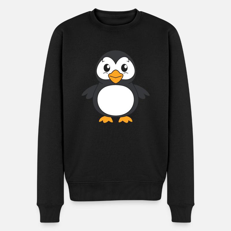 macareux - Pull Premium bio Homme - noir