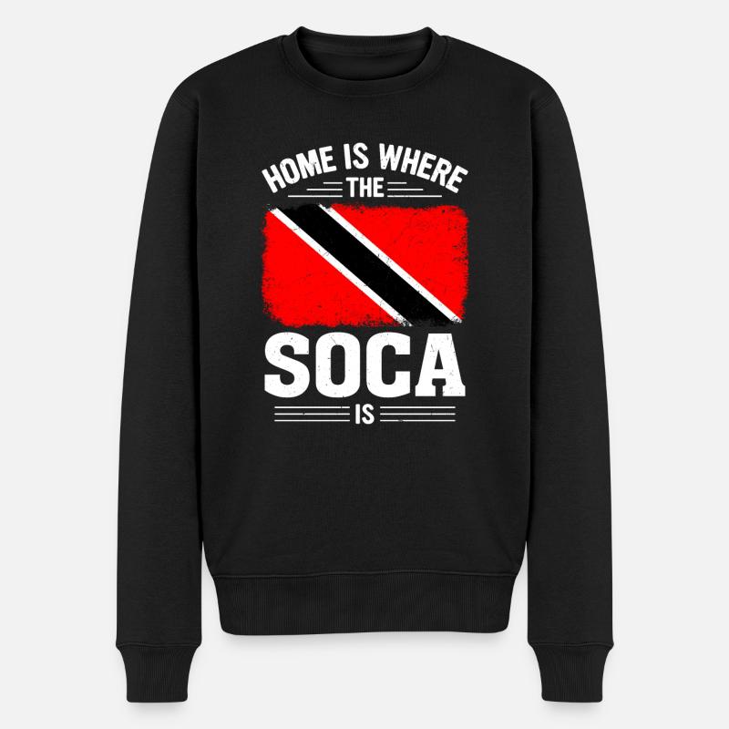 Soca Dance Trinité-et-Tobago - Pull Premium bio Homme - noir