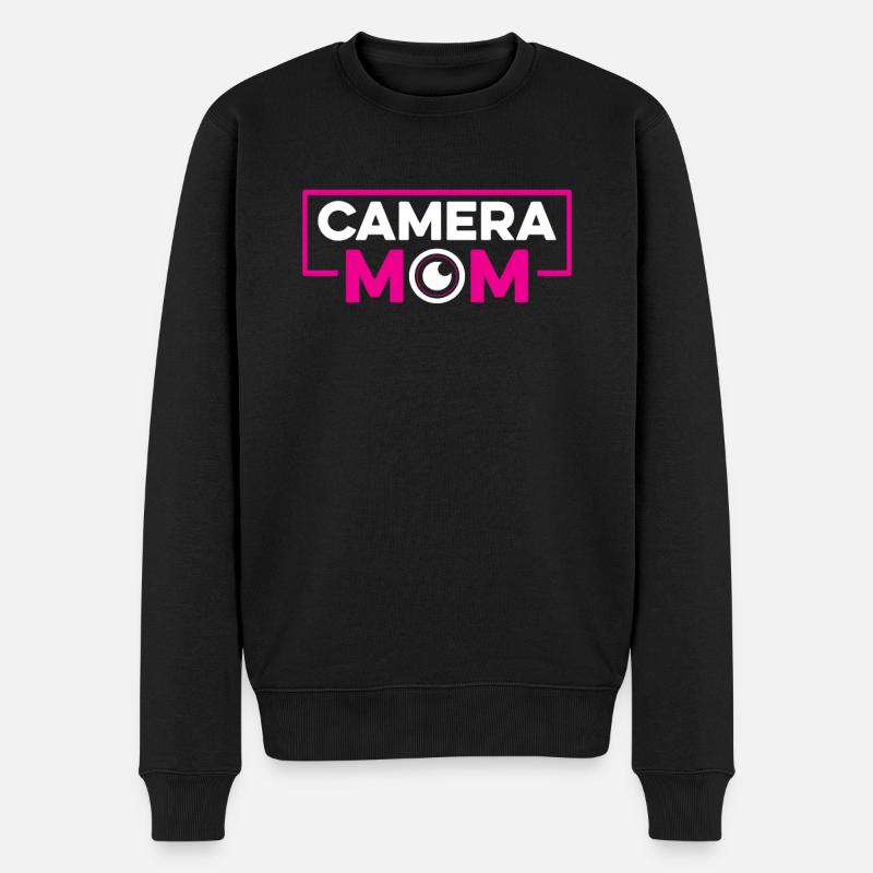 Fotograf Fotografie Kamera - Männer Premium Bio Pullover - Schwarz