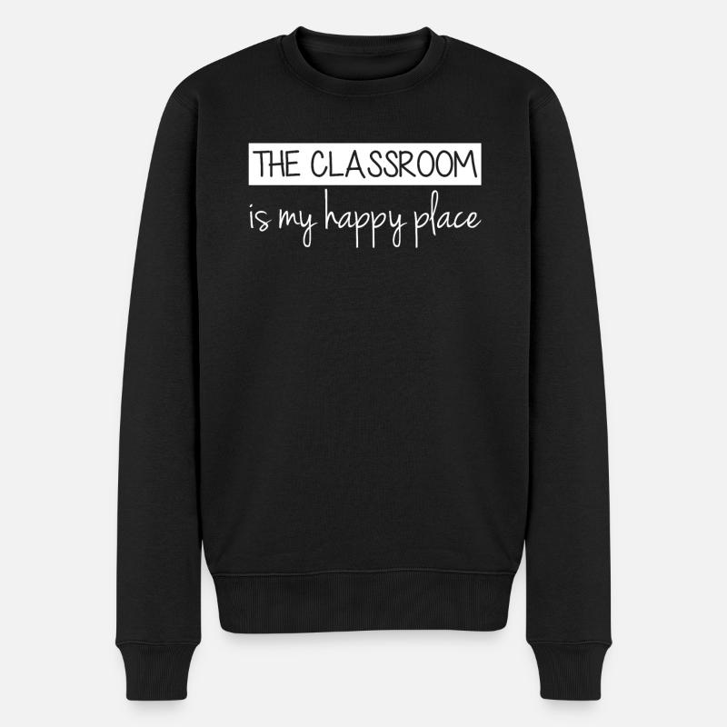 Enseignants, École, Étudiants, Enseignant, Enseignant - Pull Premium bio Homme - noir