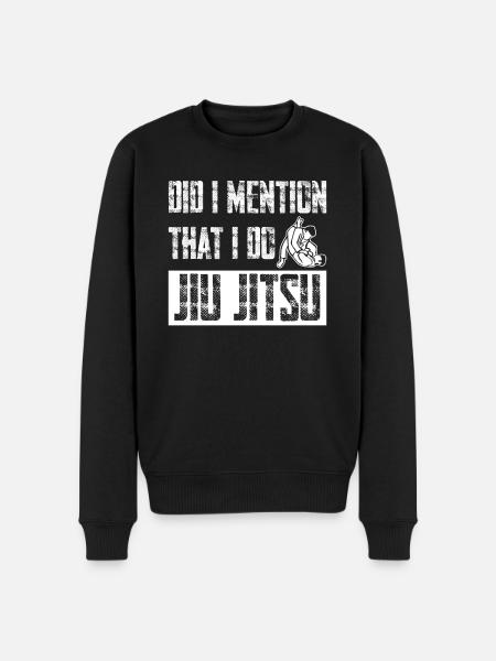 Ju-Jitsu BJJ Jujutsu - Men's Premium Organic Jumper - black