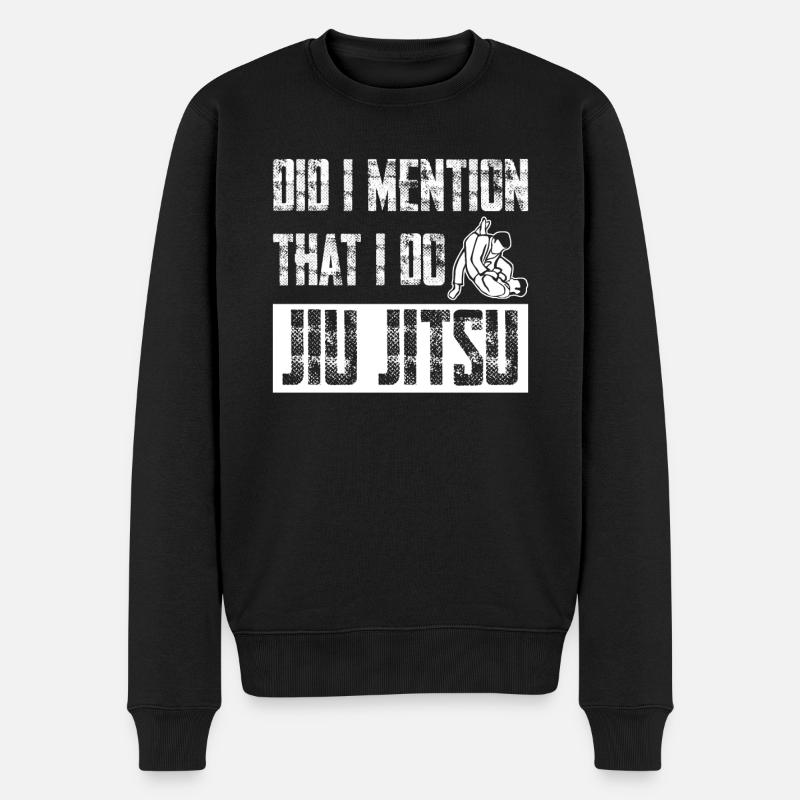 Ju-Jitsu BJJ Jujutsu - Pull Premium bio Homme - noir