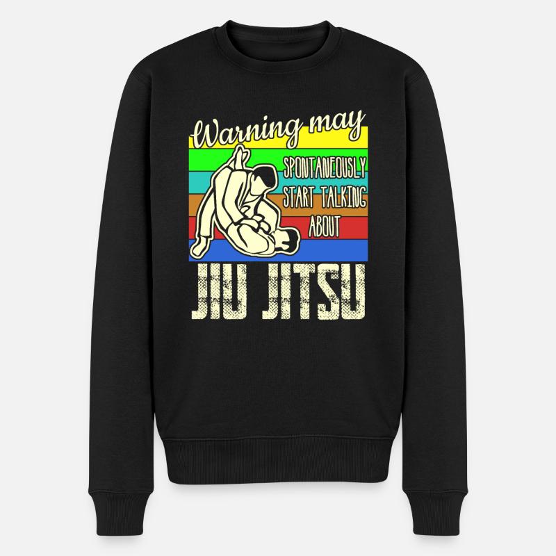 Ju-Jitsu Jujutsu Jiu-Jitsu - Pull Premium bio Homme - noir