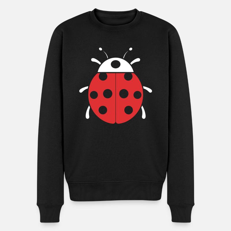 Petite coccinelle - Pull Premium bio Homme - noir