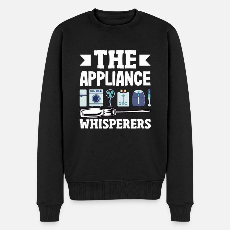 L’expert en réparation d’appareils électroménagers - Pull Premium bio Homme - noir