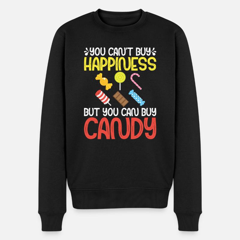 Cadeau de bonbons - Pull Premium bio Homme - noir