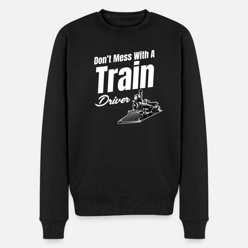 Don't mess with a - Men's Premium Organic Jumper - black