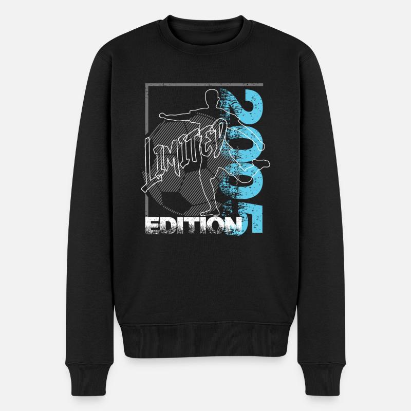 Limited Edition 2005 Limited Edition Fußball - Männer Premium Bio Pullover - Schwarz