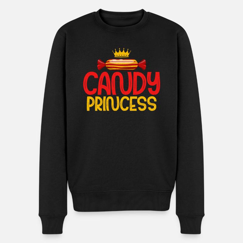 Cadeau de bonbons - Pull Premium bio Homme - noir