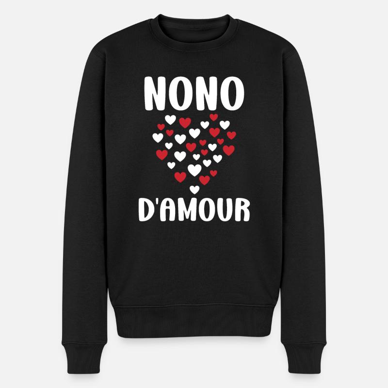 Nono - Pull Premium bio Homme - noir