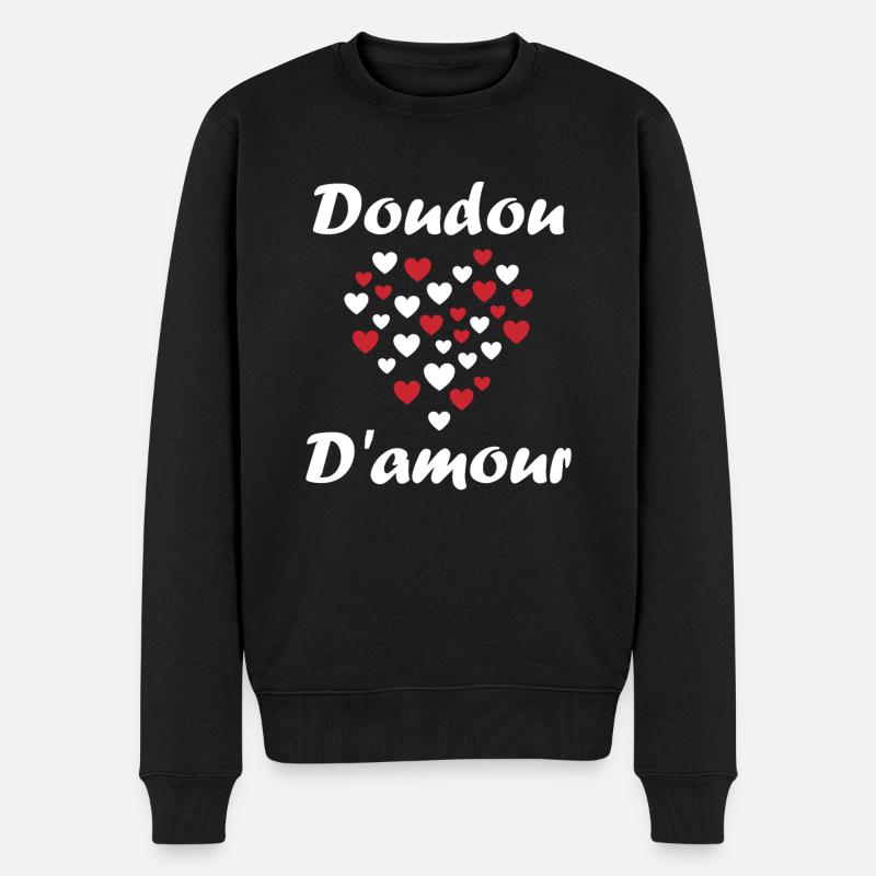 Doudou - Pull Premium bio Homme - noir