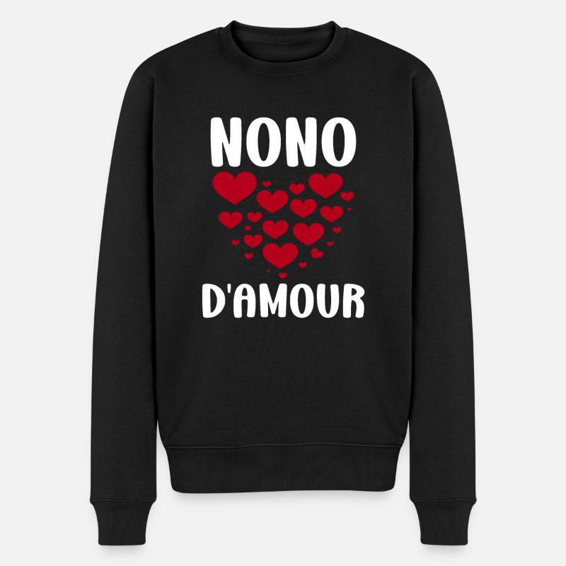 Nono - Pull Premium bio Homme - noir