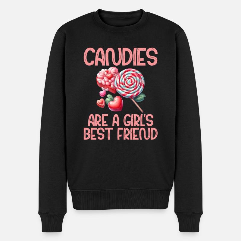 Cadeau de bonbons - Pull Premium bio Homme - noir