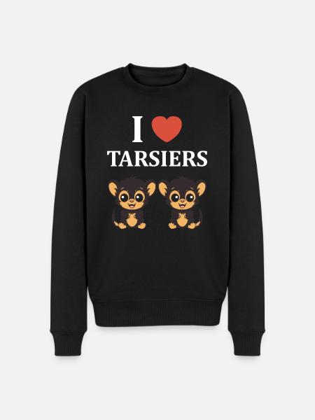 Humour tarsier - Pull Premium bio Homme - noir