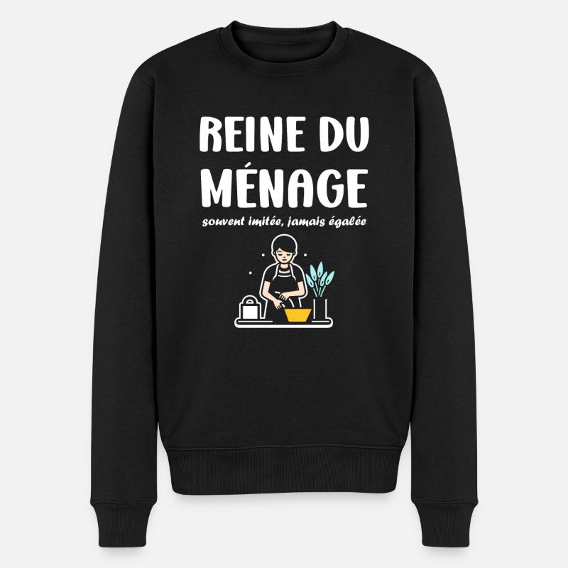 Humou ménage - Pull Premium bio Homme - noir