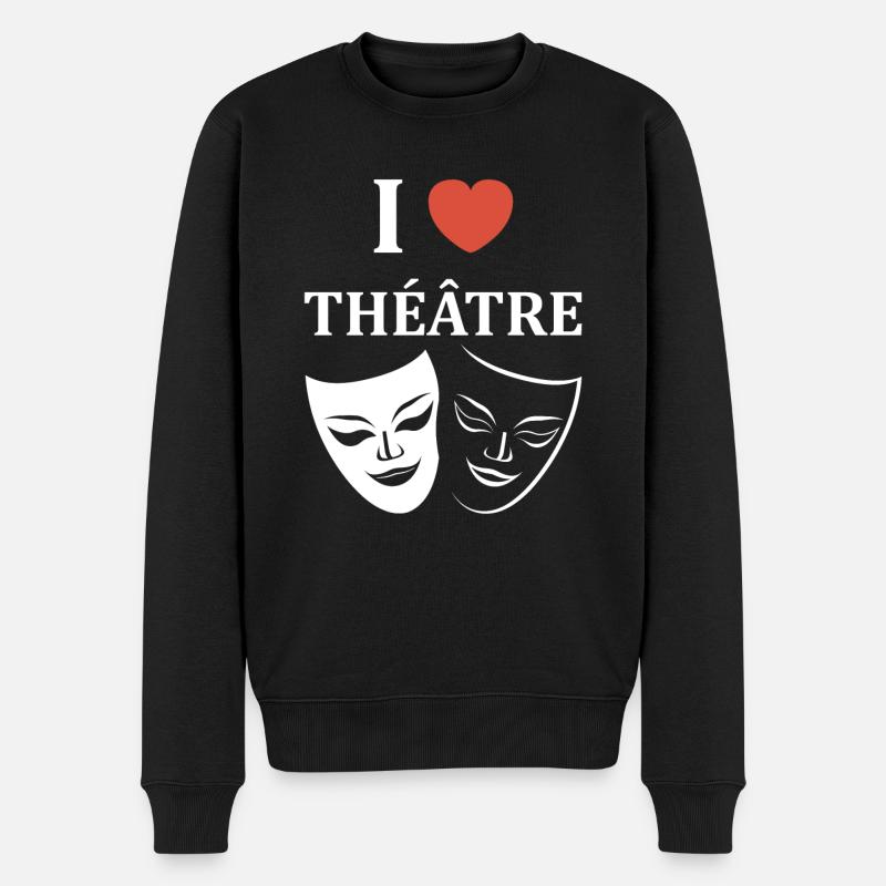 Humour théâtre - Pull Premium bio Homme - noir
