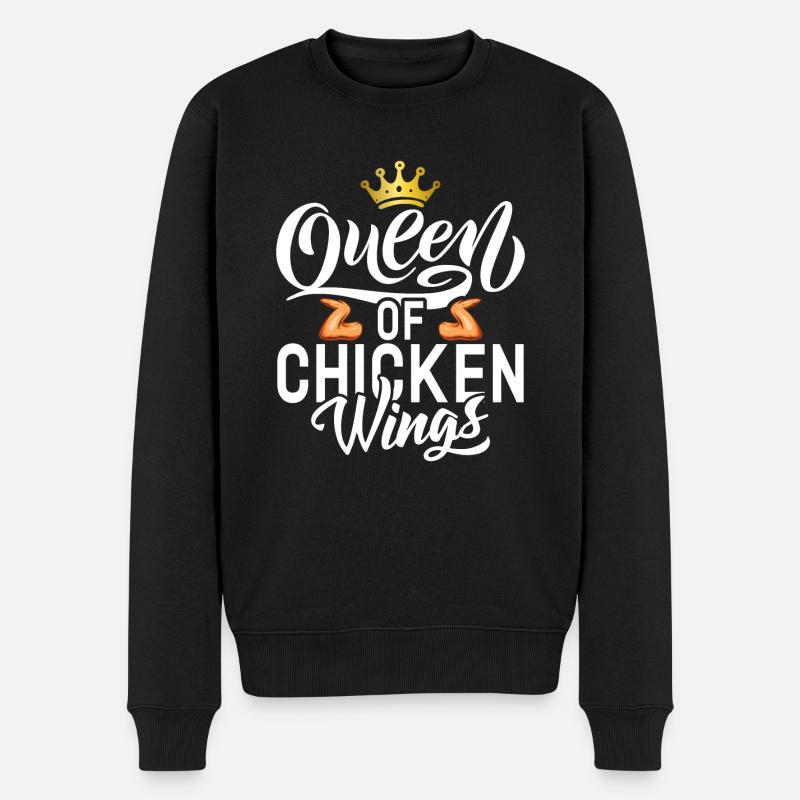 Cadeaux d’ailes de poulet - Pull Premium bio Homme - noir