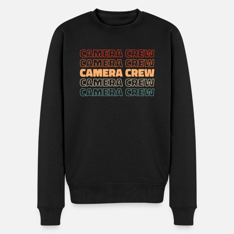Fotograf Fotografie Kamera - Männer Premium Bio Pullover - Schwarz