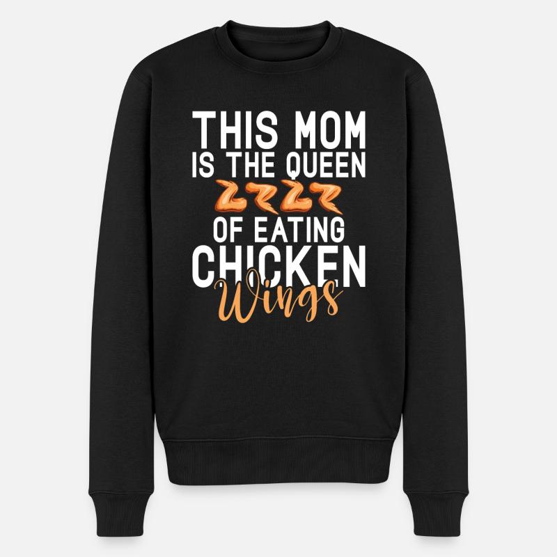 Cadeaux d’ailes de poulet - Pull Premium bio Homme - noir