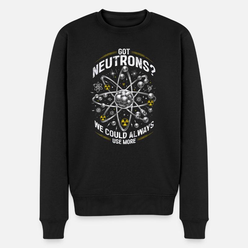 Nuclear Engineer Nuclear Technician - Men's Premium Organic Jumper - black