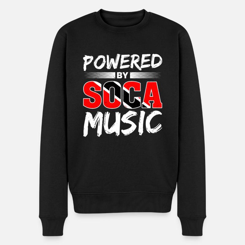 Soca Dance Trinité-et-Tobago - Pull Premium bio Homme - noir