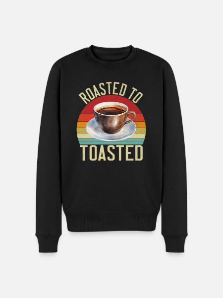 Coffee Gifts - Männer Premium Bio Pullover - Schwarz