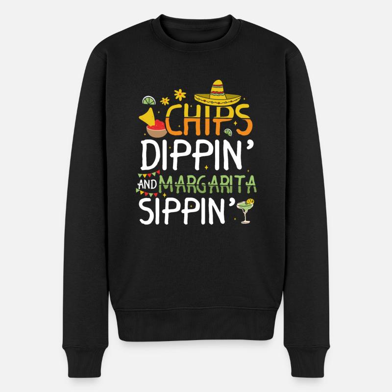 Cinco De Mayo Fiesta T-shirt - Männer Premium Bio Pullover - Schwarz