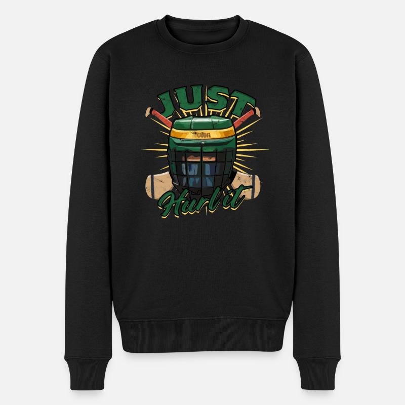 Hurling - Pull Premium bio Homme - noir