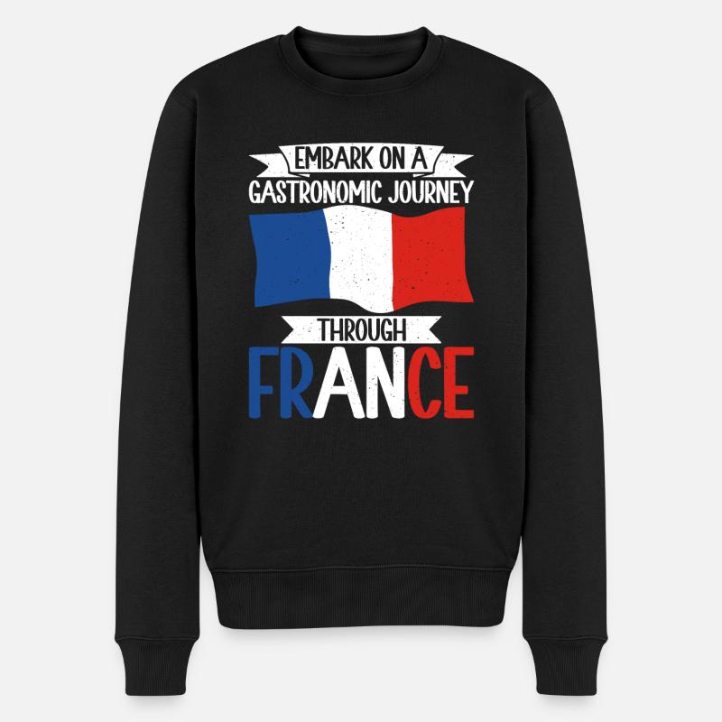 Cadeaux de cuisine française - Pull Premium bio Homme - noir