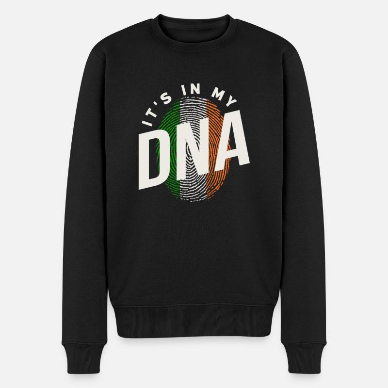 Drôle d’irlandais Irlande cadeau - Pull Premium bio Homme - noir
