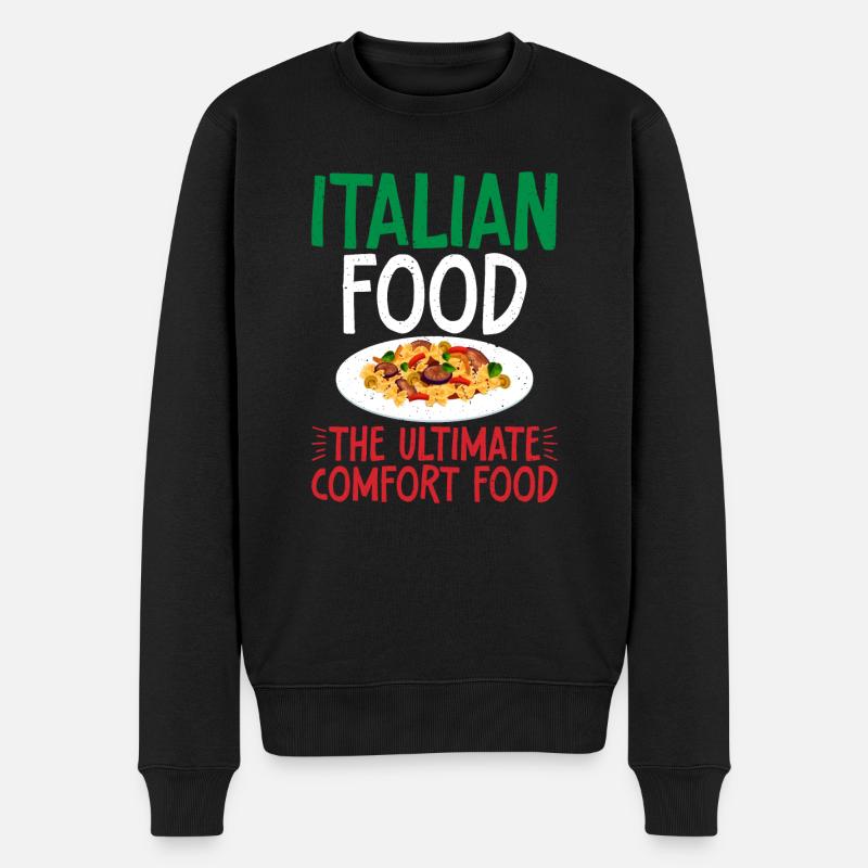 Cadeaux de cuisine italienne - Pull Premium bio Homme - noir