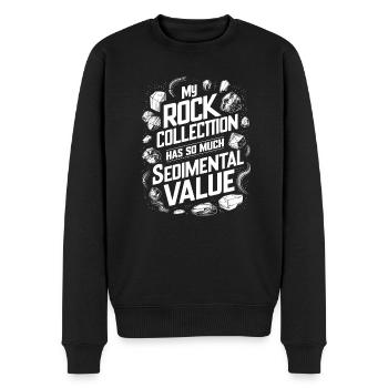 Géologie Pierre Chasse Agate Chasseur Pierre Collecte - Pull Premium bio Homme - noir - Devant - Nico (187cm)