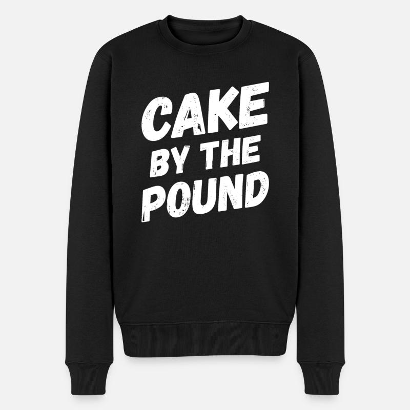 Gâteau d’amoureux des gâteaux - Pull Premium bio Homme - noir