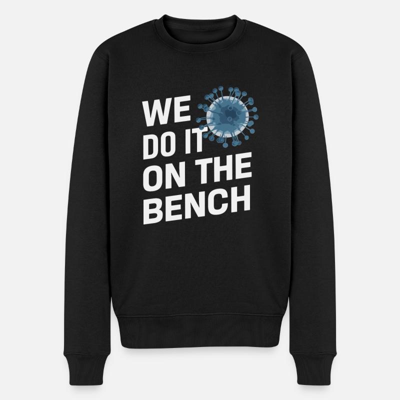Microbiologist Microbiology Lab Staph Biology - Männer Premium Bio Pullover - Schwarz