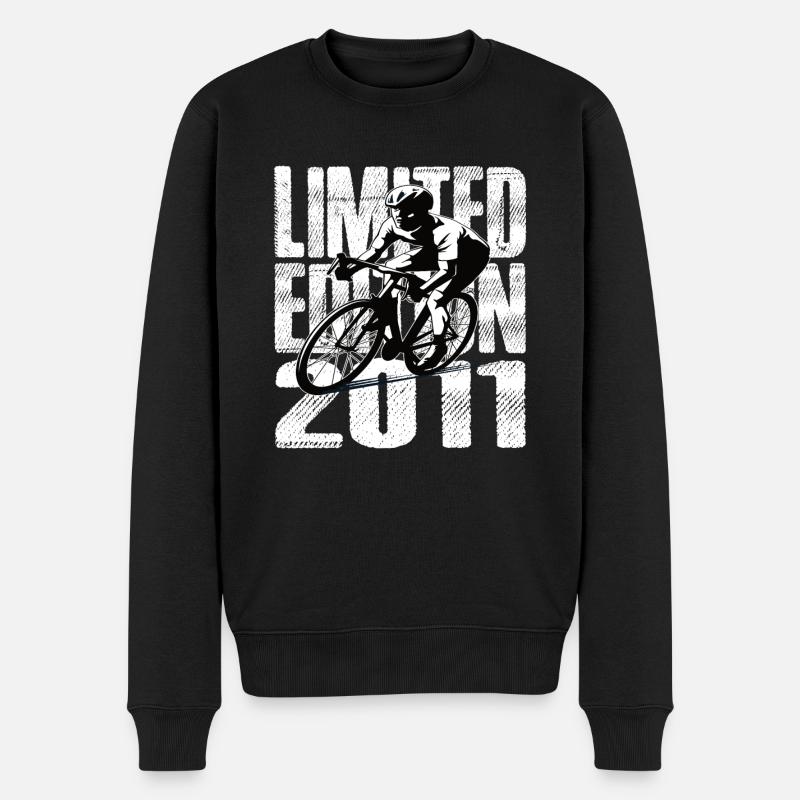 Limited Edition 2011 Limited Edition Geburtstag - Männer Premium Bio Pullover - Schwarz