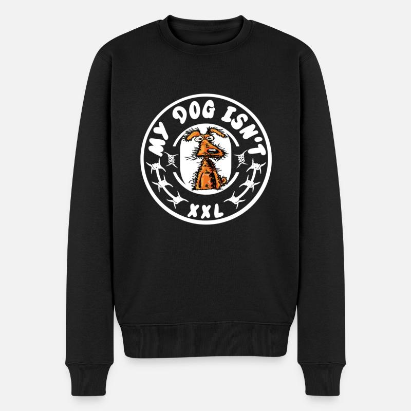 Chien xxl - Pull Premium bio Homme - noir