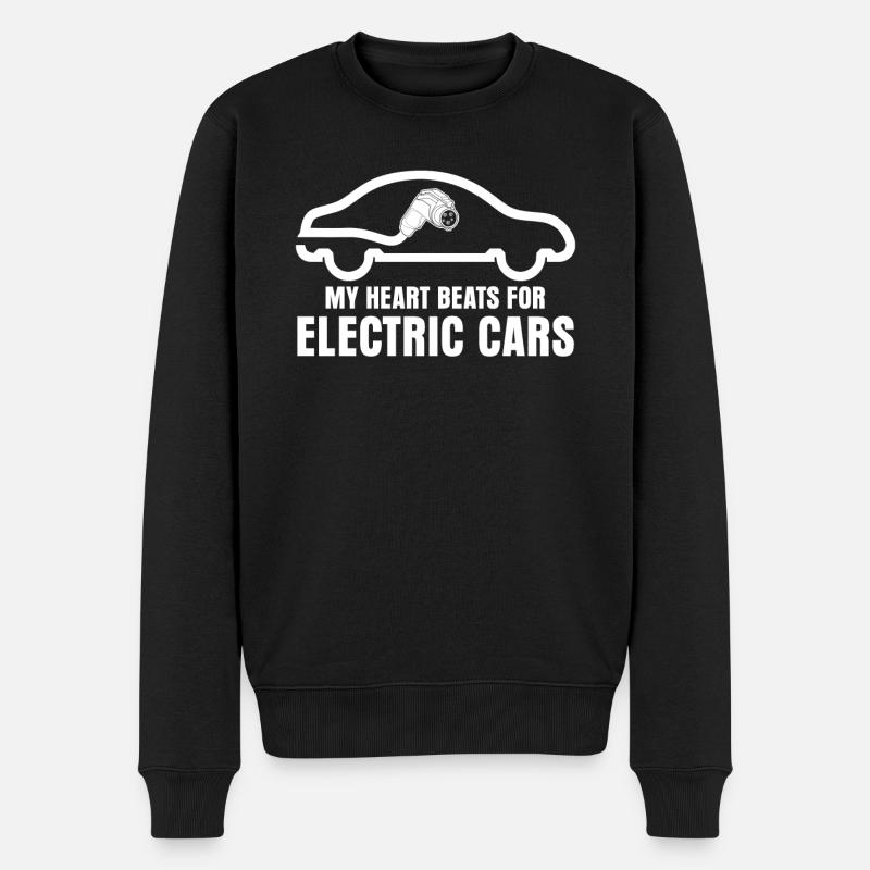 Véhicule électrique Voiture électrique - Pull Premium bio Homme - noir