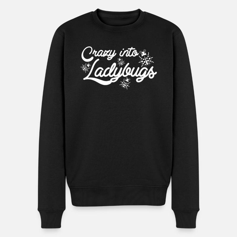 Ladybug's Ladybug - Men's Premium Organic Jumper - black
