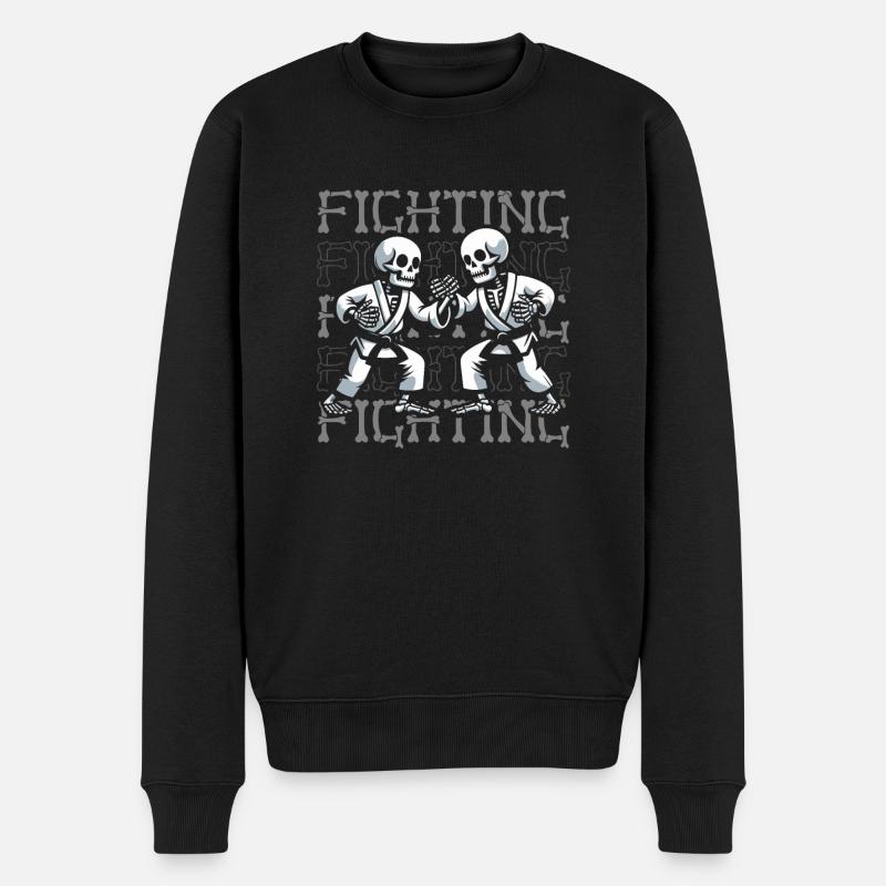 Judoka - Pull Premium bio Homme - noir