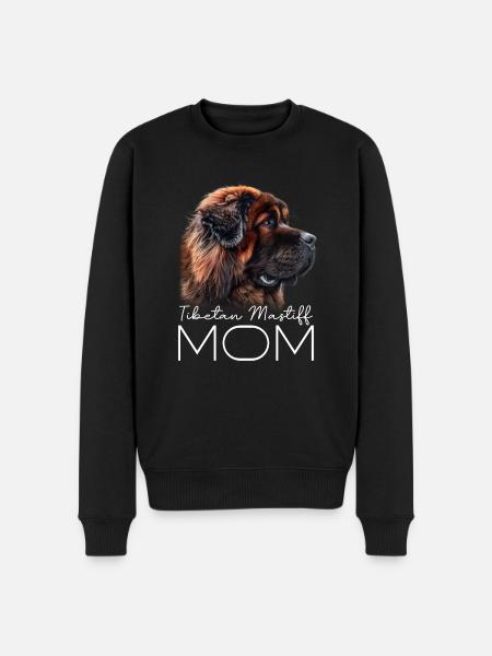 Tibetansk mastiff mamma - Ekologisk premiumtröja herr - svart