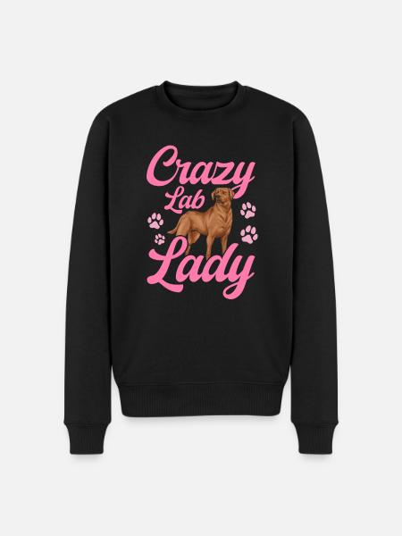 Fuchsroter Labrador Retriever Fox Red Labrador - Men's Premium Organic Jumper - black