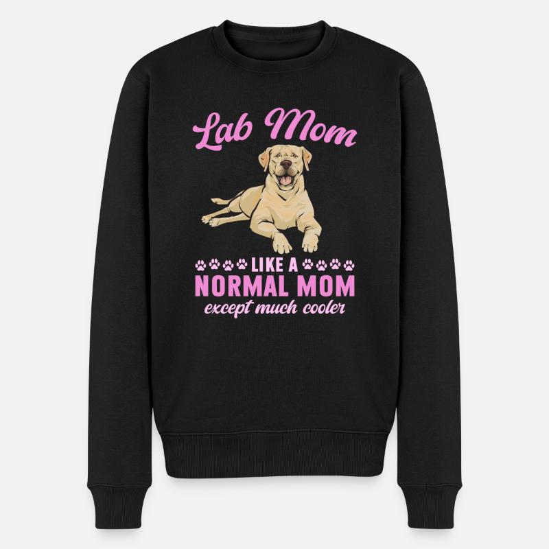 Labrador Retriever jaune - Pull Premium bio Homme - noir