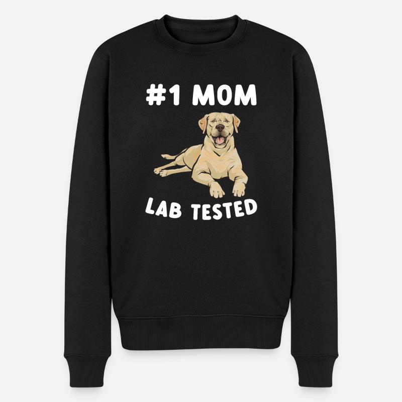 Labrador Retriever jaune - Pull Premium bio Homme - noir
