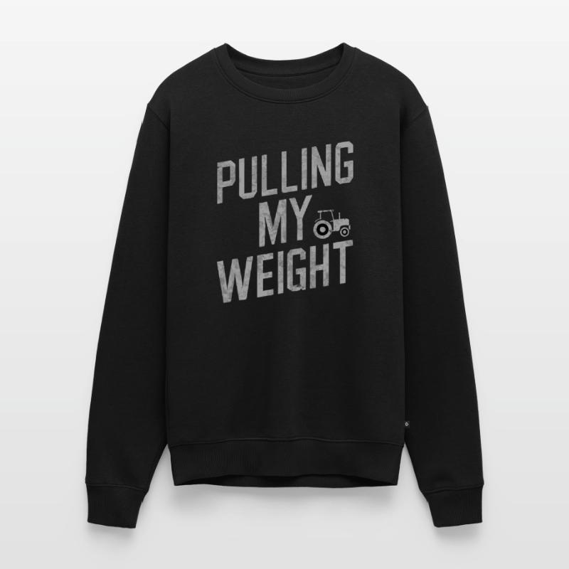 Tractor Pulling Tractor Pulling Tractor Power Farm Männer Premium Bio Pullover