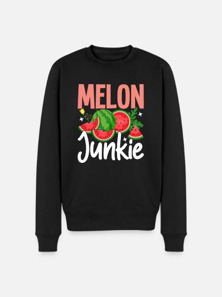 Melon Poison - Pull Premium bio Homme - noir